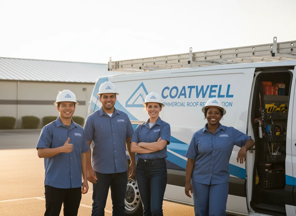 Commercial roof coating company in Surry, ME
